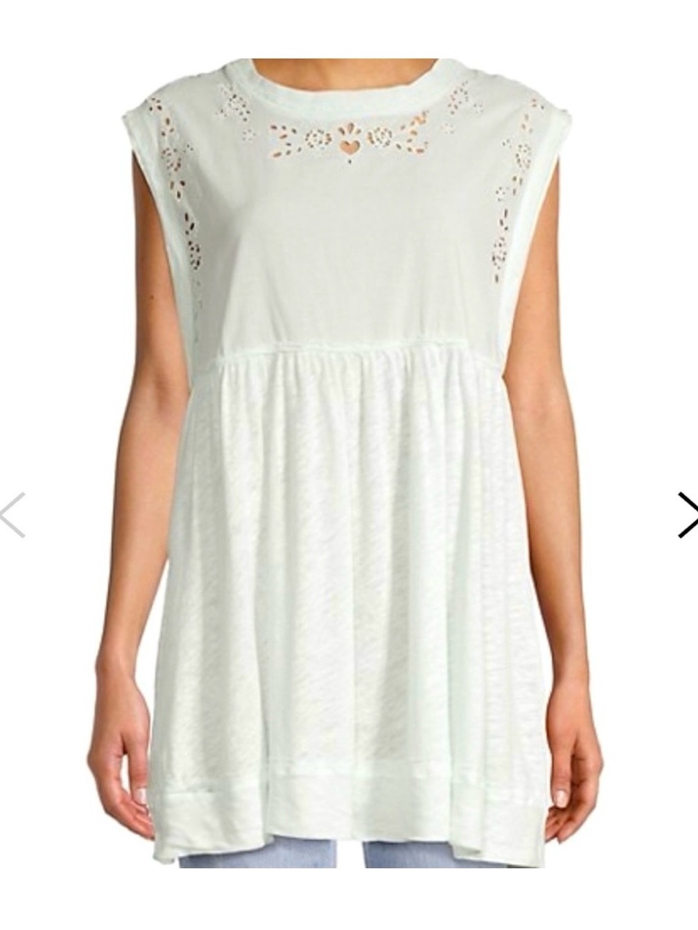 Free People Women’s Bella Babydoll Top Size Small